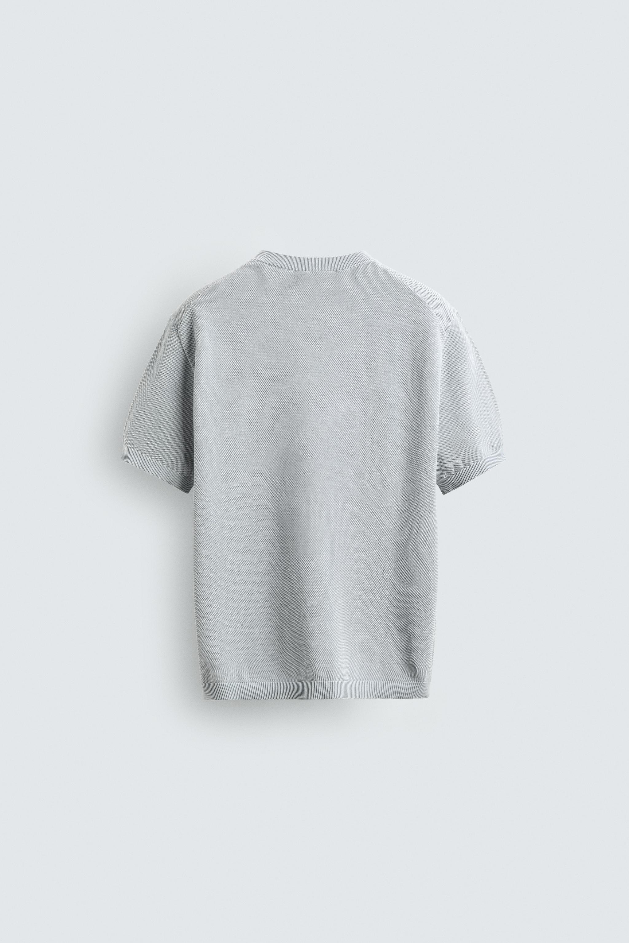 RELAXED FIT KNIT T-SHIRT